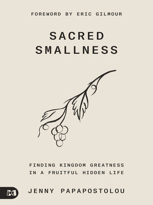 cover image of Sacred Smallness